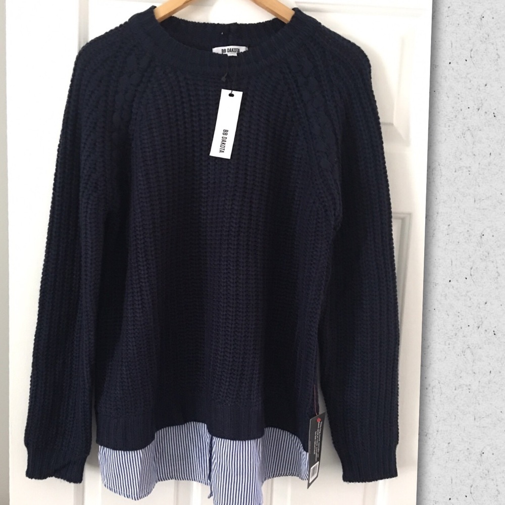 BB Dakota sweater, navy blue